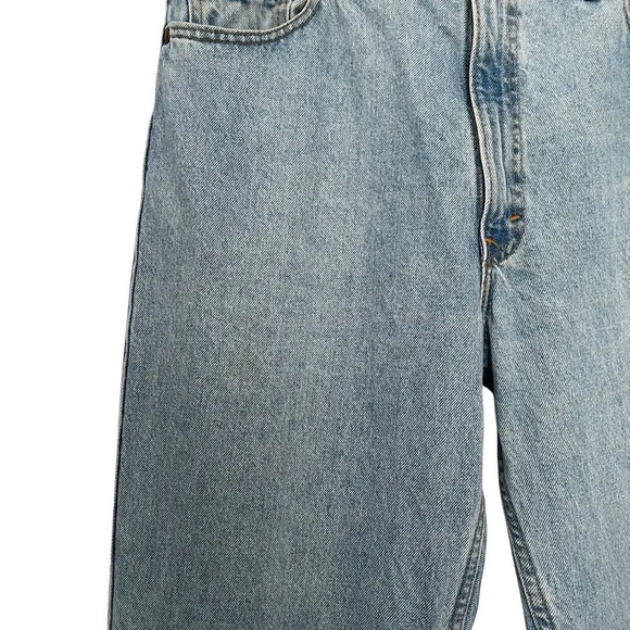Vintage 90s Levis Relaxed Fit Jeans Orange Tab 38x36 Waist 37 Blue USA - Picture 4 of 9